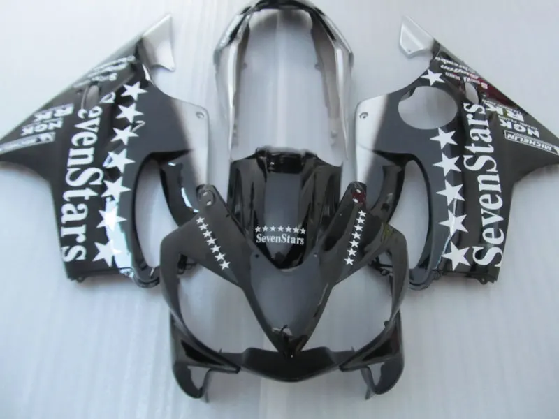 

Injection mold Fairing kit for HONDA CBR600F4I 04 05 06 07 CBR600 F4I 2004 2005 2007 TOP white black Fairings set+7gifts HF17