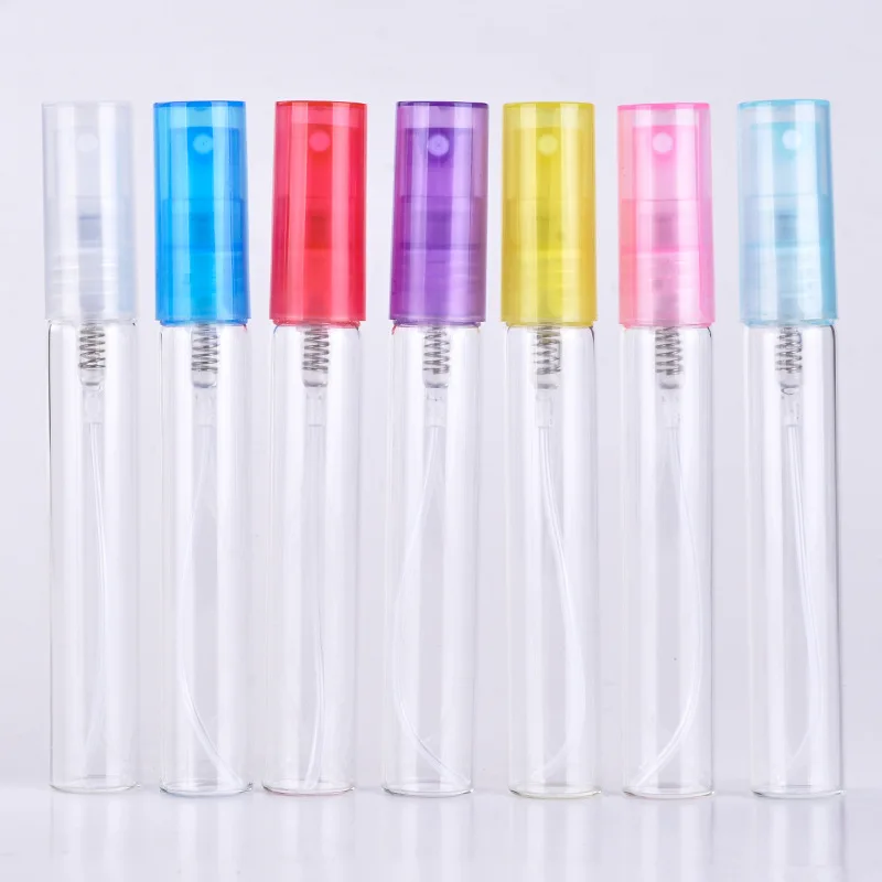 

50pcs/lot 10ml Refillable Perfume Bottle Empty Spray Bottle Aluminium Perfume Bottles Atomizer Cosmetic Travel Container 5.