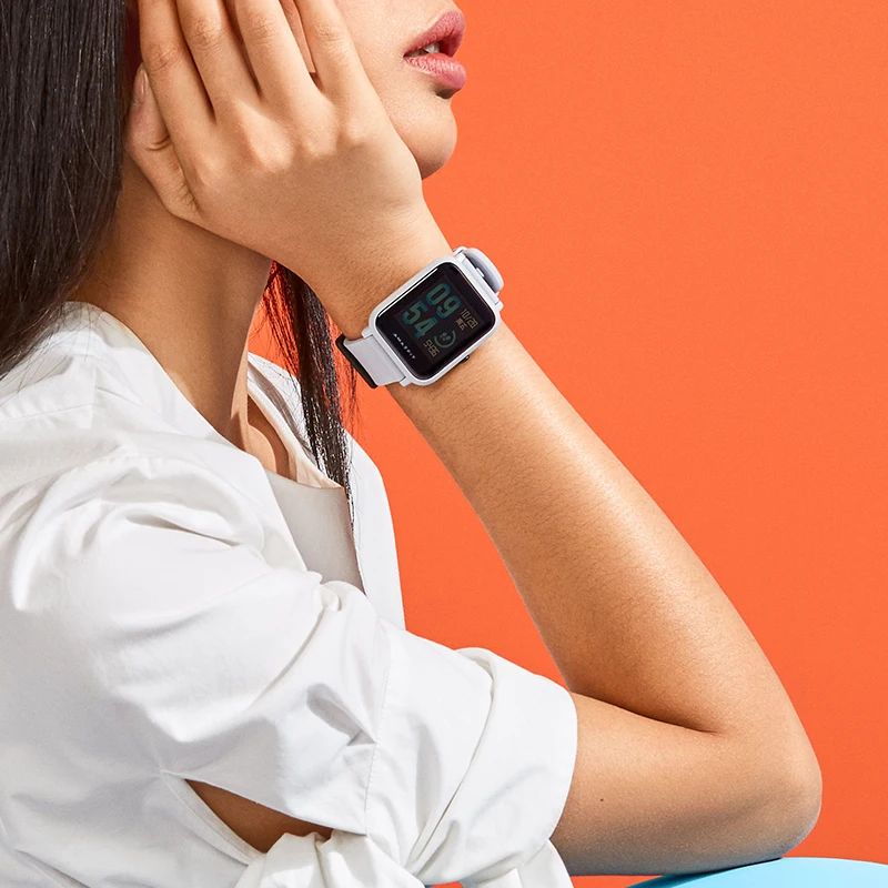 Оригинальные Смарт часы Xiaomi Huami Amazfit Bip BIT PACE Lite Youth Mi Fit с отражением цвета экран 1 28