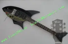 free shipping retail customized music instrument new electric guitar +foam box F-1742