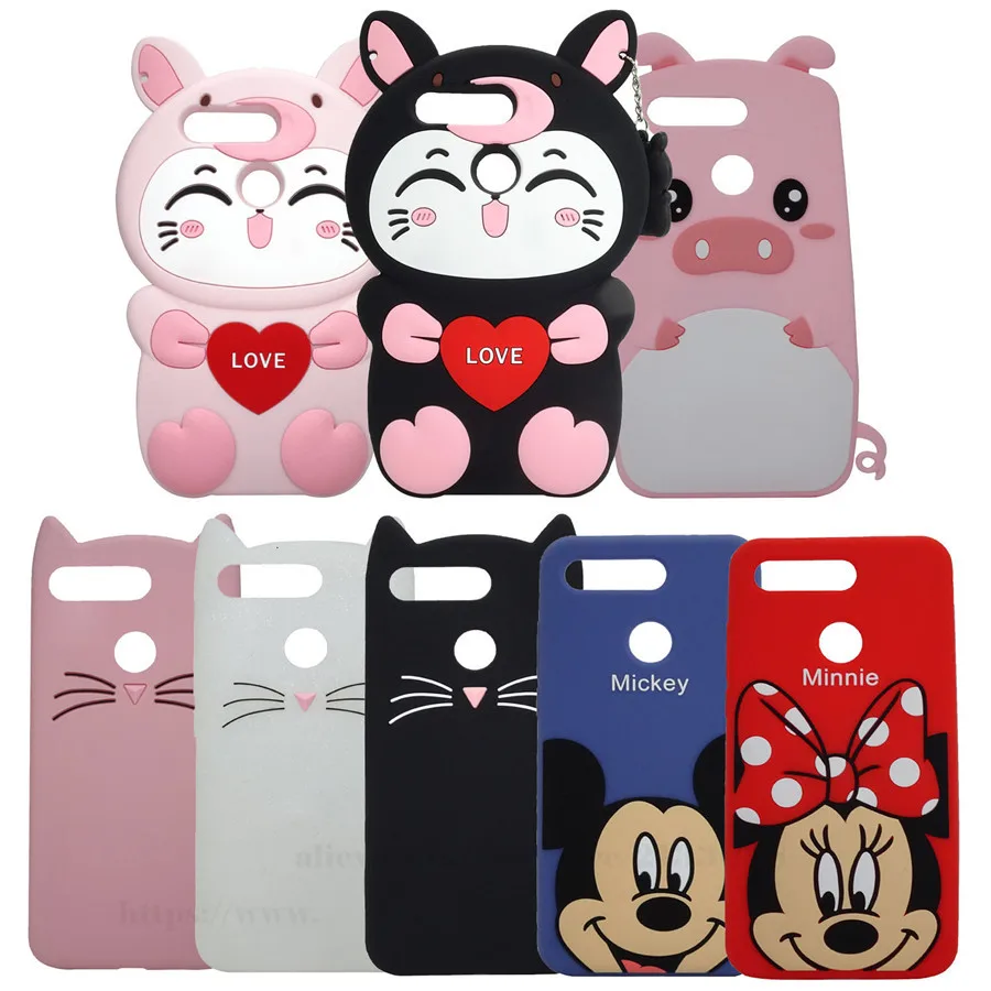 

3D Cartoon Unicorn Minnie case For Honor V20 Case Silicone Cover For Huawei Honor V20 Case Back Cover For Honor View 20