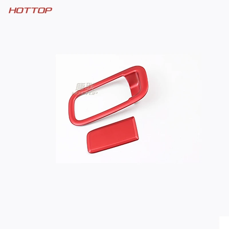 Красный Переключения Коробки Панель верхнее вентиляционное отверстие выход крышка наклейки для Honda Accord 10th украшение интерьера - Название цвета: Glove box sequins