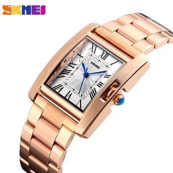 

SKMEI Brand Women Watches Quartz Fashion Casual Ladies Watch 30m Waterproof Lady Wristwatches Montre Femme Relogio Feminino 1284