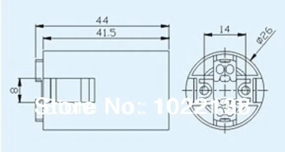 10 шт./лот E14 держатель лампы светодиодные гнездо адаптера-1*10 E14 винт Эдисон конвертер с Трек-номером