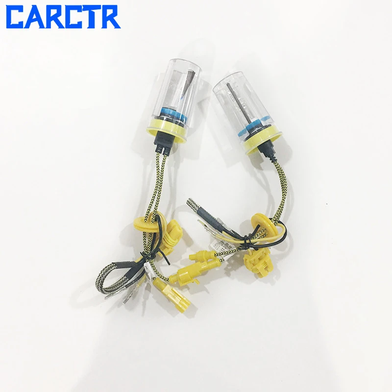 CARCTR 2 шт. ксеноновые фары для автомобиля лампы H1 H3 H7 H11 9005 9006 HID 55 Вт 5500 к супер яркие