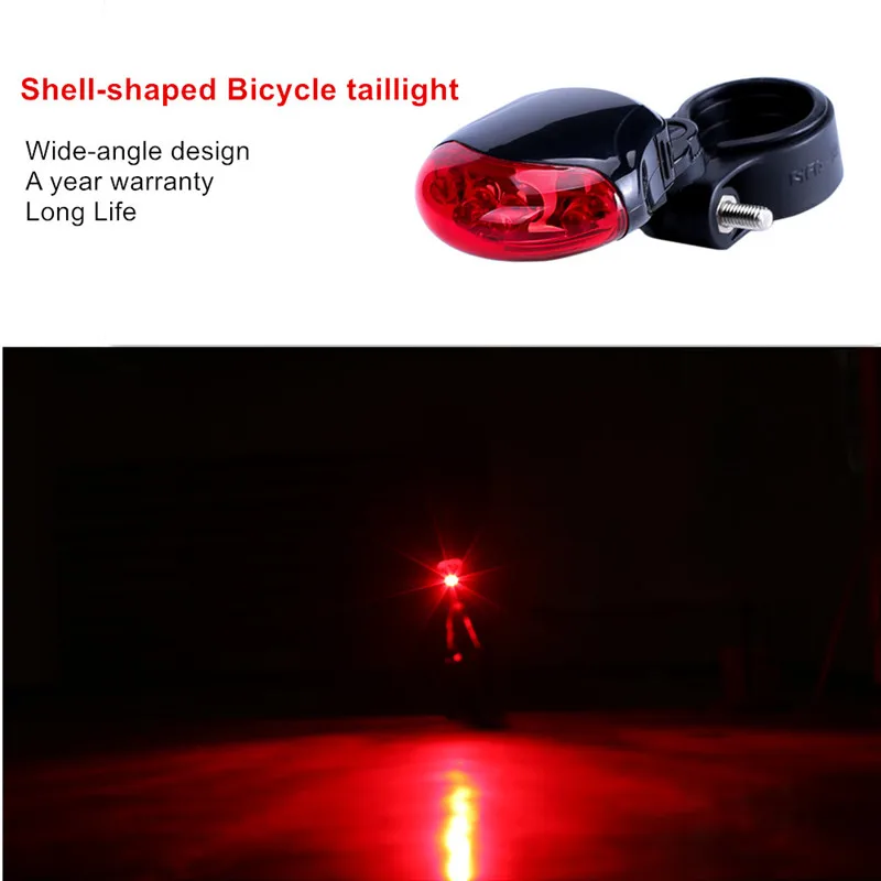 Leadbike 2017 Новый велосипед задний фонарь ультра яркий 3 светодио дный LED Велоспорт