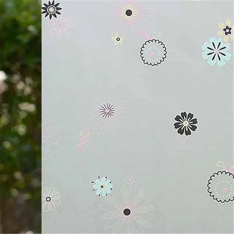 

Funlife Self-adhesive window stickers toilet bathroom sliding door frosted glass stickers privacy opaque kitchen window film