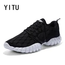 YITU новые уличные кроссовки дышащие удобные сетчатые женские кроссовки спортивные беговые кроссовки Демпфирование