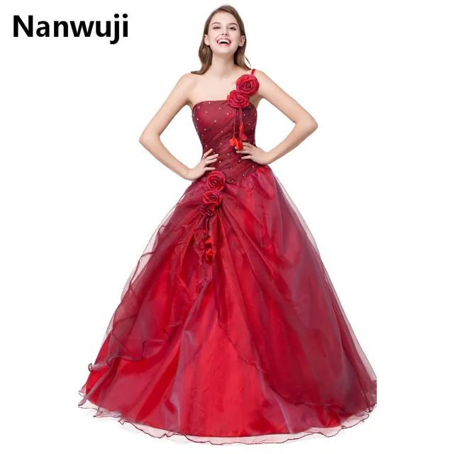 Quinceanera Dress 15 Years Old Dresses Birthday Ball Gowns One Shoulder