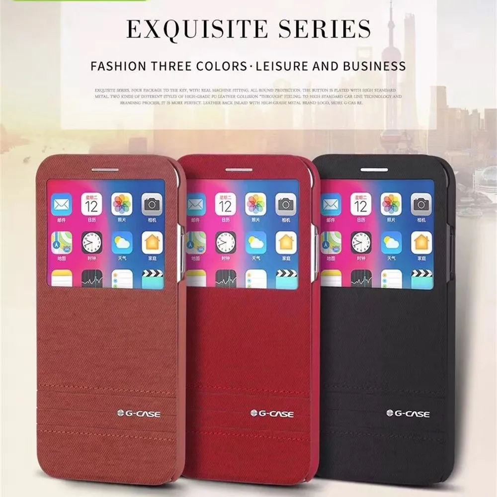 Buy Luxury Fabric Leather Flip Phone Cases For Samsung