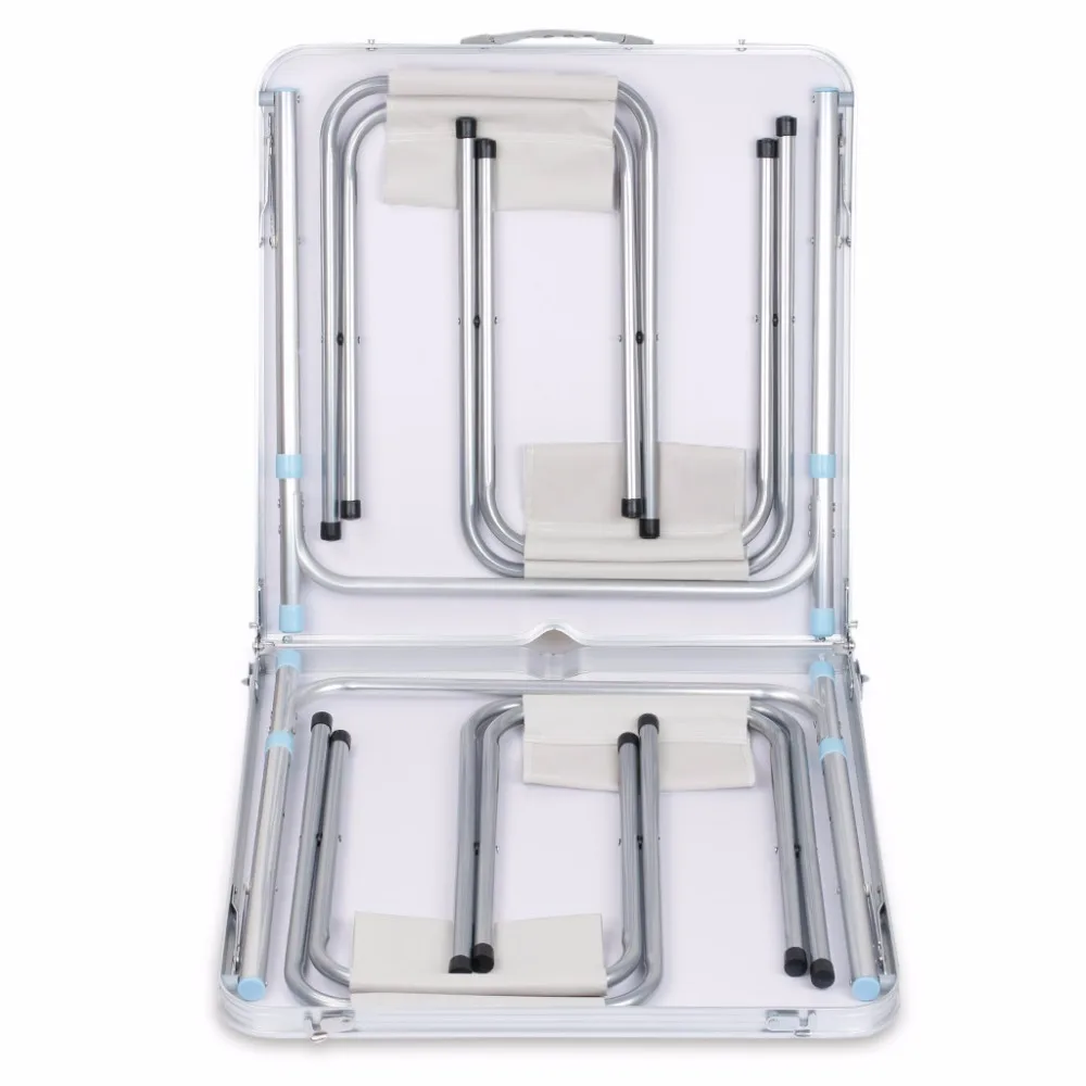 Портативный Регулируемый уличный стол Finether Сверхлегкий алюминиевый складной