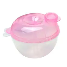 Портативный для малышей путешествия дозатор сухого молока контейнер для хранения ювелирных изделий миска для кормления малышей