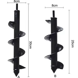 Ручной электрический сверло короткий стержень сверло садовый инструмент для посадки бытовой свободный грунт для садоводства хорошие