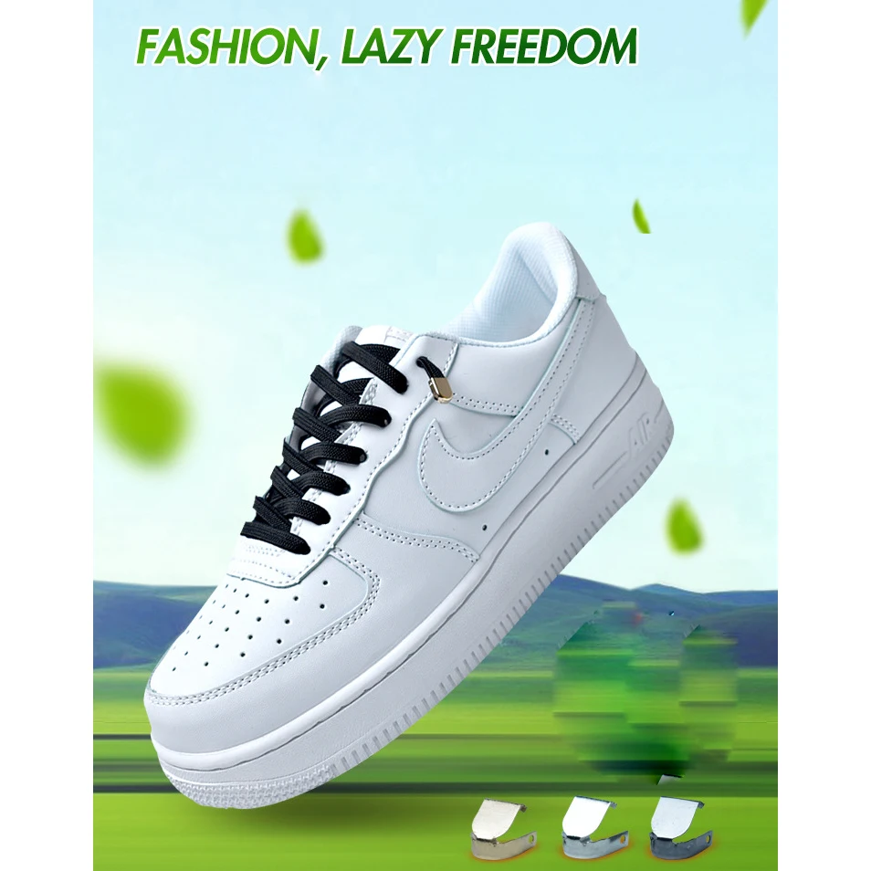 

EABXZ 1pair 105CM Stretching Locking no tie lazy shoeLaces sneaker Elastic Rubber Shoe lace children safe elastic shoelace