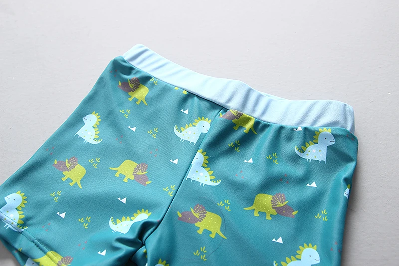 Separado do Teste Padrão do Dinossauro do Menino Upf50 plus Anti uv 2018 do Bebê Meninos da Criança Maiô Swimwear Crianças Maiô Beachwear Protetor Solar 18 Cheap toddler boys swimsuit