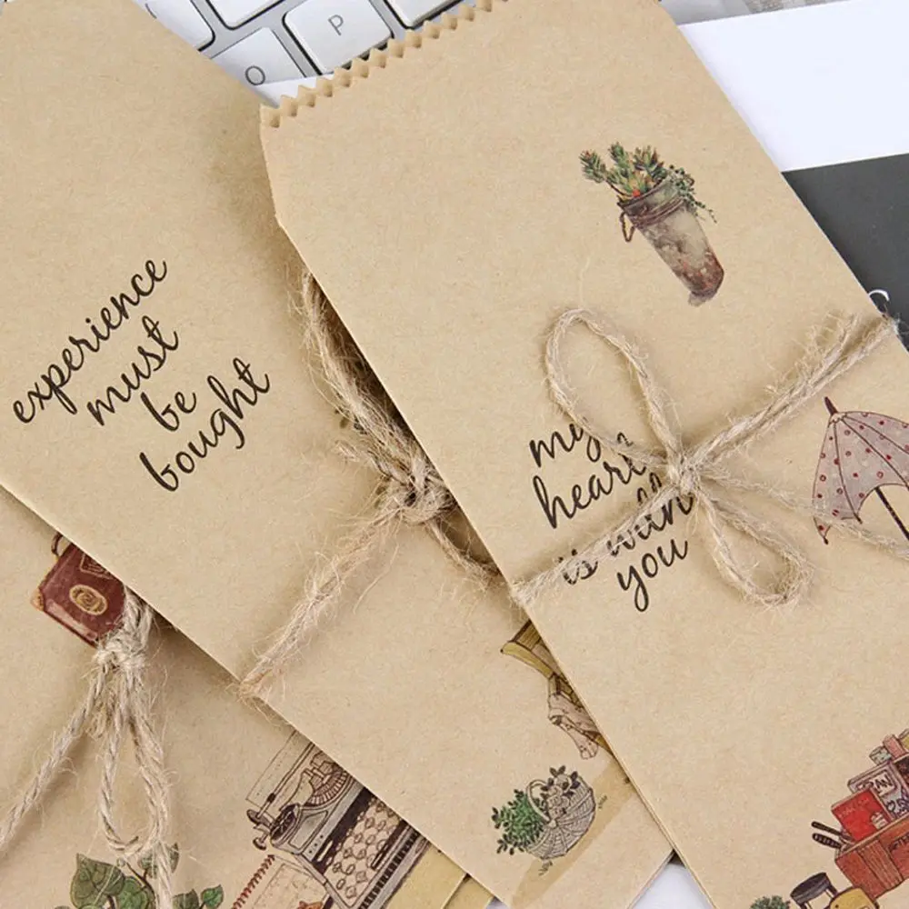 

5pcs/lot Kawaii Simple life Envelope for Wedding Invitation Postcard Card Envelope Paper Bag Wages Letter Paper Cover Stationery