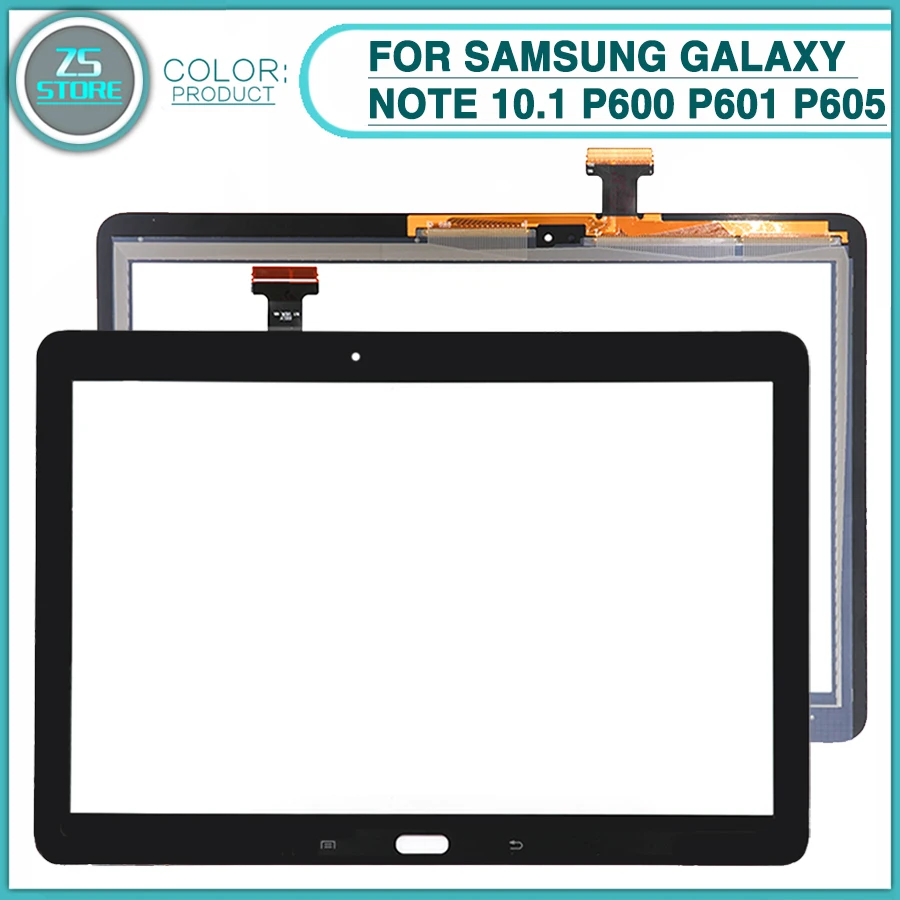 

new TouchScreen For Samsung Galaxy Note 10.1 2014 Edition SM-P600 P601 P605 Touch Screen Panel Digitizer Sensor front Glass