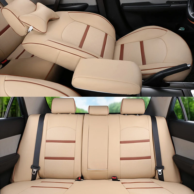Набор чехлов для автомобильных сидений carпортного для Toyota Sienna, чехлы для автомобильных сидений из искусственной кожи высокого качества, чехлы для сидений автомобиля, стильный протектор для сидений