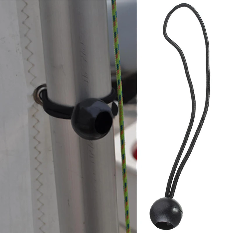 

10pcs/20pcs Elastic Ball Bungee Flag Pole Clip With Rubber Straps Canopy Tarp Tie Ball Loop Outdoor Tent Accessories