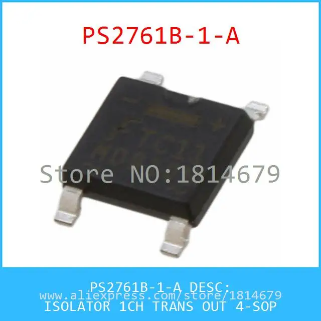 Бесплатная Доставка 1 Шт./лот PS2761B A ИЗОЛЯТОР 1CH TRANS OUT 4 SOP 2761 PS2761|trans| |