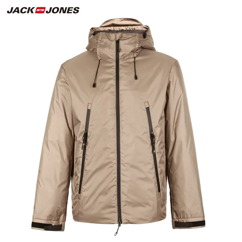 JackJones мужской пуховик с капюшоном, парка, пальто, верхняя одежда, мужская одежда 218412528