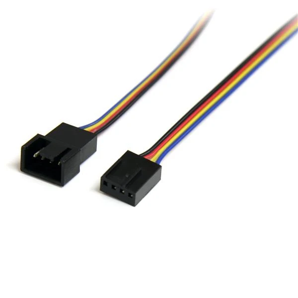 StarTech.com кабель удлинитель 0 3 м PWM 4 Pines Alimentacion вентилятор Placa Base Macho a Hembra 3048 Molex (4 pin)
