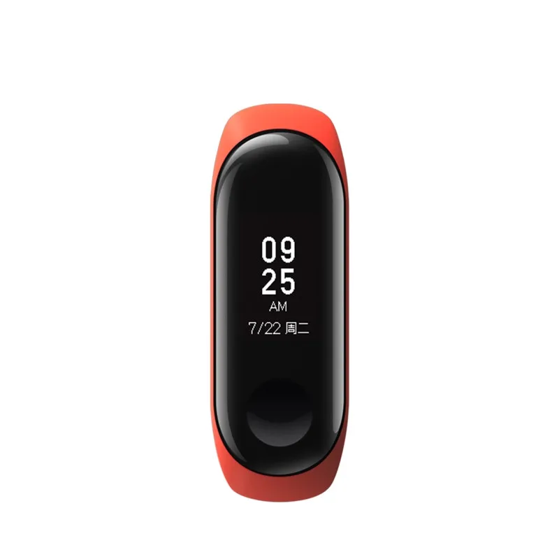 Xiaomi mi группа 3 мгновенное сообщение сердечного ритма фитнес трекер OLED сенсорный экран водостойкий умные браслеты браслет mi 3