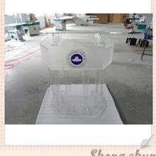 Большой плексиглас лектерн подиум, конференц-лектерн/трибуна акриловый лектерн подиум, Современная церковная подиум, церковная прозрачная лектерн