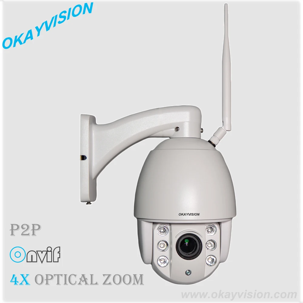 

Free Shipping HD 960P Wireless WiFi Outdoor PTZ Security IP Camera 2.8-12mm Auto-focus Built-in 32G TF Card Home Security