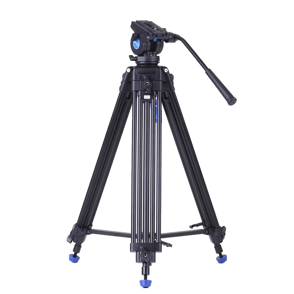 KH25N Professional Video Tripod Aluminum Alloy Camera Tripod with