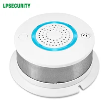 Приложение контроль дыма Senser беспроводной GSM сигнализация домашняя охранная система детектор дыма и тепла(без Wi-Fi