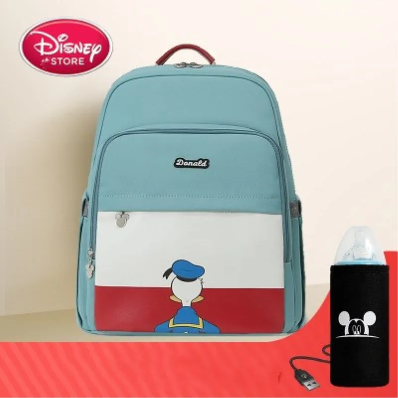  Disney multi-function fashion Mummy bag large-capacity shoulder waterproof Mother backpack postpart