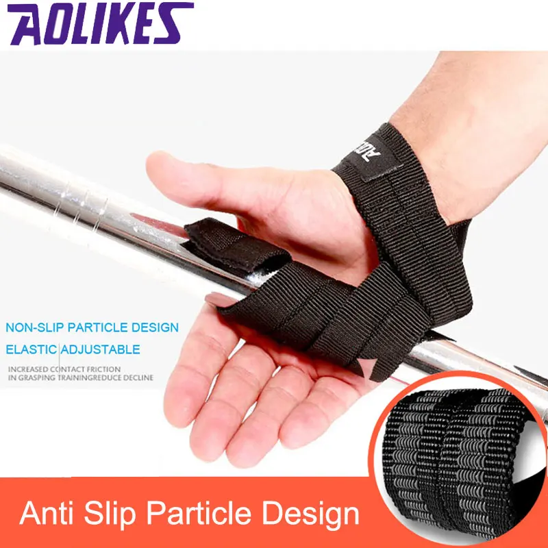 1 Pcs Gym Hand Wraps Wrist Strap Weight Lifting Wrist Wraps Gloves