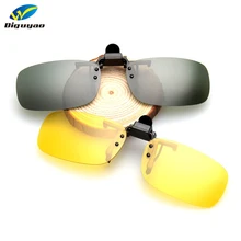 Мужские и женские поляризованные солнцезащитные очки на застежке, очки для близорукости, очки для вождения для путешествий, солнцезащитные очки трех размеров