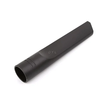 

1pc 35mm Black Vacuum Cleaner Crevice Tool Extension Long Tube Corner Port Dust Collecter Tool Replacement