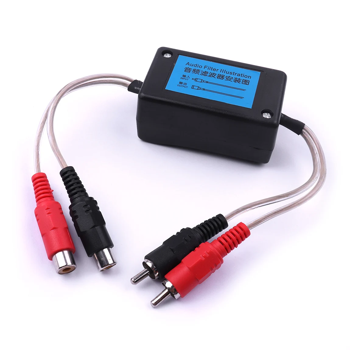 3 5 мм Jack Pro DJ RCA циклонный изолятор аудио стерео Hum фильтр шума для