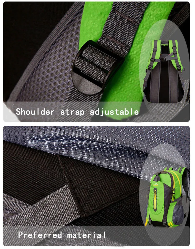 Waterproof Outdoor Sport Backpack Gym Fitness Travel Bag Climbing Sports Travel Backpacks Cycling Mountaineering Bags (5)