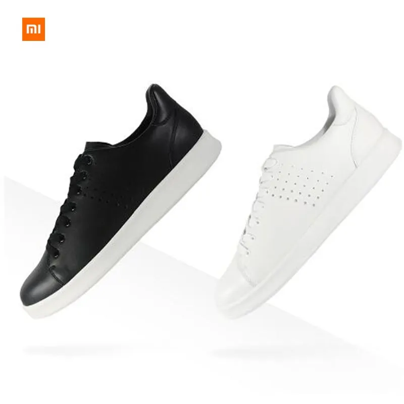 Новые оригинальные Xiaomi FreeTie кожаные туфли для скейтборда удобные нескользящие модные туфли для отдыха Xiaomi Mijia Smart Chip
