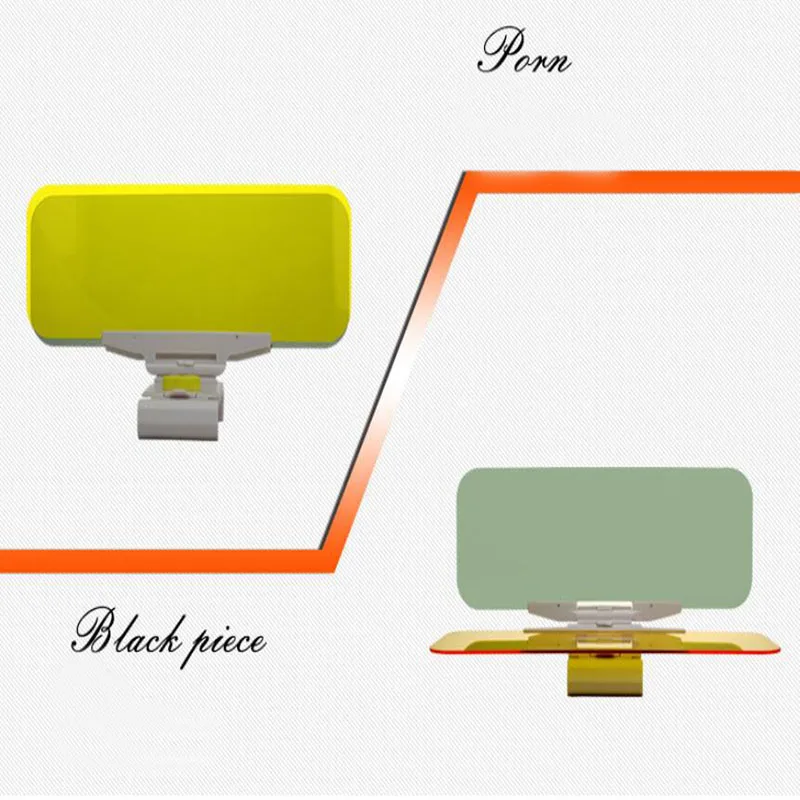 Хит, автомобильный солнцезащитный козырек, Солнцезащитный HD очки ночного видения, день и ночь, автомобильный солнцезащитный козырек, зеркало для вождения, УФ-защита, откидной, авто аксессуары