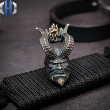 Original Hell Baron Knife Umbrella Pendant EDC Pendant Handmade DIY Pendant Knife Beads