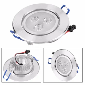 

Ceiling Downlight New 3W LED Optimized Design Recessed Spot Lamp Bulb Light Driver Anti-rust And Anti- Corrosion 2017 Top Sale