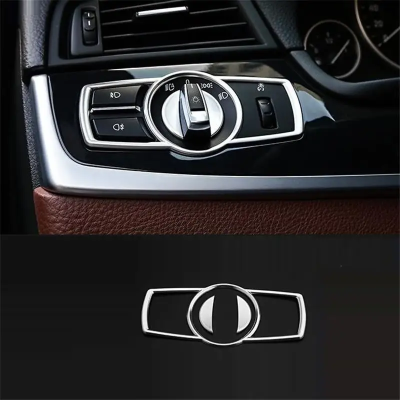 

Body Air Conditioner Interior Excent Modified Chromium Auto Car Styling Protecter Trim 11 12 13 14 15 16 17 FOR BMW 5 Series