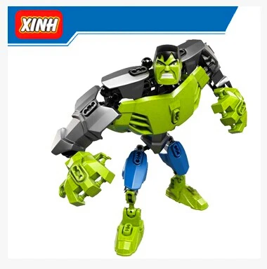 

Hero Factory The Avengers Hulk Building Bricks Action Block Figure Learning Toys Compatible With Lego