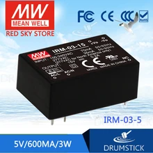 Специальное предложение товара MEAN WELL! IRM-03-5 5V 600mA meanwell IRM-03 5V 3W монтируемый на печатную плату под стиль