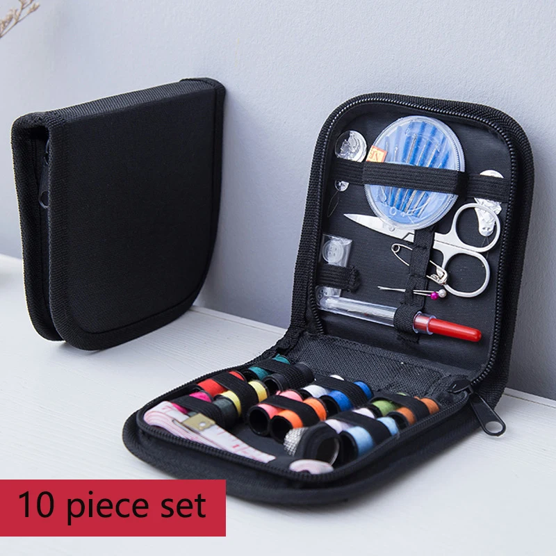 

Sewing Needle Tools Portable Sewing Storage Bag Set Of 10 Costura Aguja Magica Para Bordar Vingerhoed Needle Threader Thimble