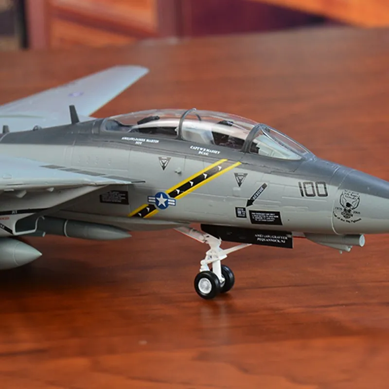 Предварительно построенный 1: 72 F-14 Tomcat F-14B сверхзвуковой двуххвостовой VF-103 реактивный самолет хобби Коллекционная готовая пластиковая модель самолета