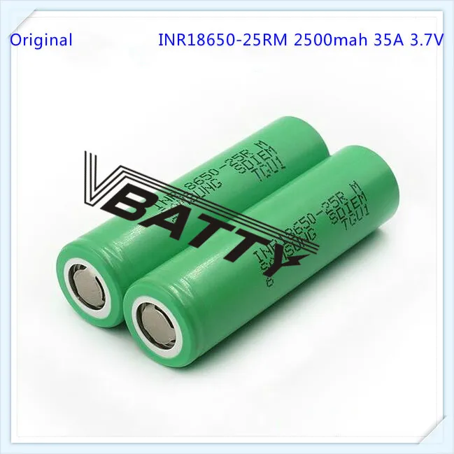 25RM 18650 2500mah 3