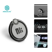 NILLKIN универсальный из металла палец кольцо Мобильный телефон Смартфон подставка-держатель для Iphone для Samsung смартфон Автомобильный горе стенд 360