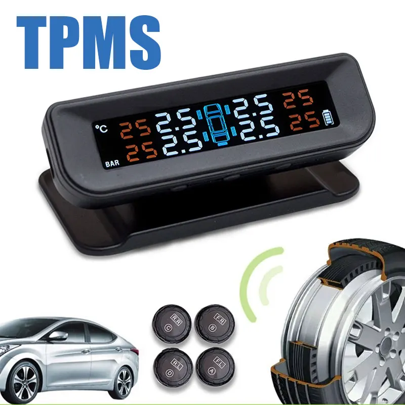 Автоматический цифровой измеритель давления в шинах TPMS|Датчик шинах| |