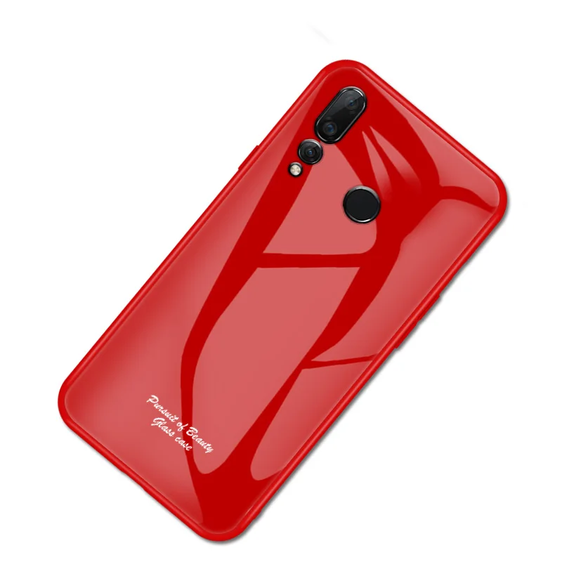 50 шт./партия Macaron glass + TPU высококачественный чехол для huawei Nova 3 3i 4 Enjoy 9 plus Корпус